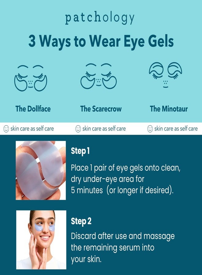 Patchology Bridal Shower Gift Box – Something Blue Cooling Under Eye Patches for Brides & Bridesmaids, Depuffing & Firming Gel Masks with Peptides & Bakuchiol – Wedding Skincare Gift Set - Image 5